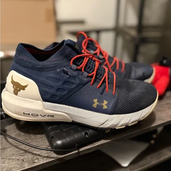 Under Armour | Shoes | Under Armour Navy And Red Sneakers  display picture 1